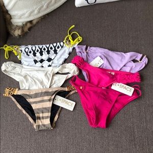 L Space swimsuit bottoms
